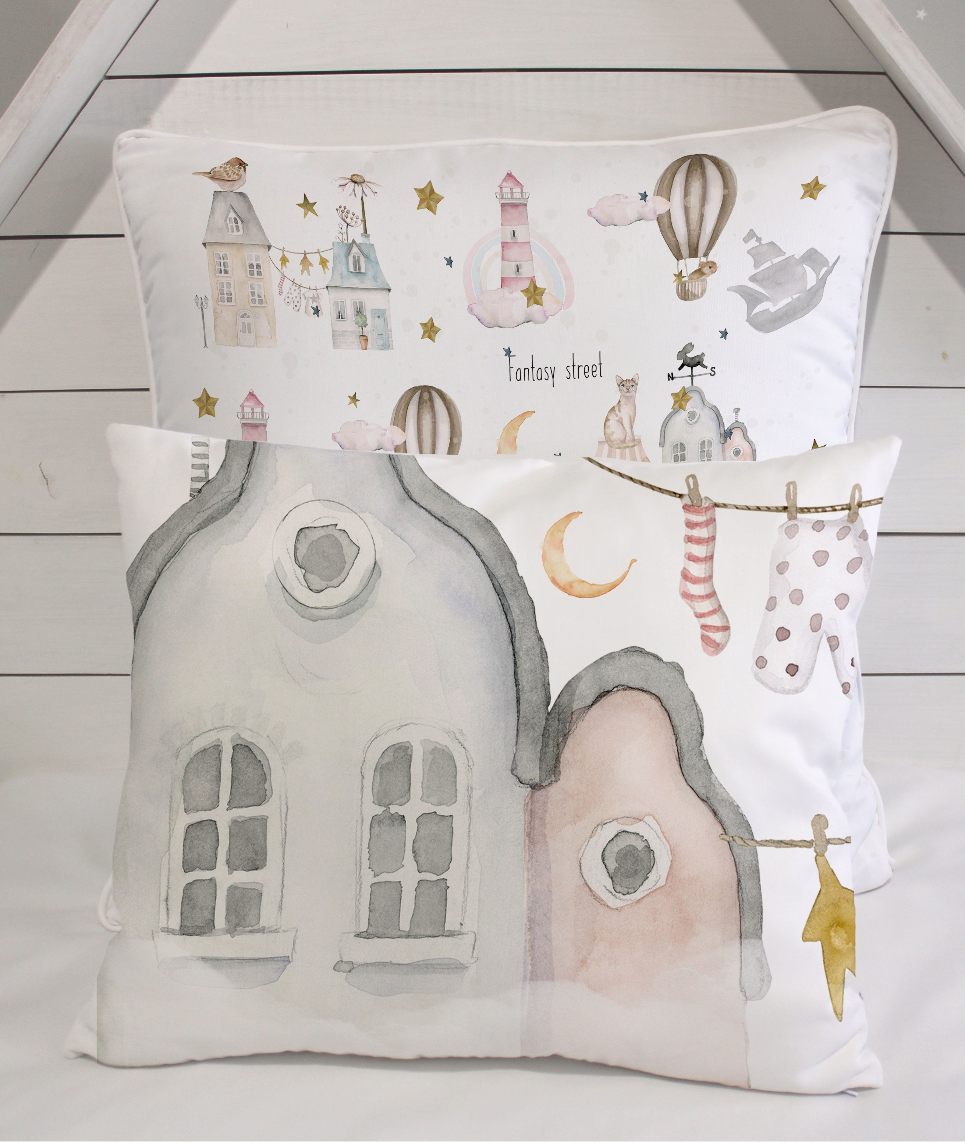 Cuscino per bambini personalizzato CASITAS – MONDO Kids & Home