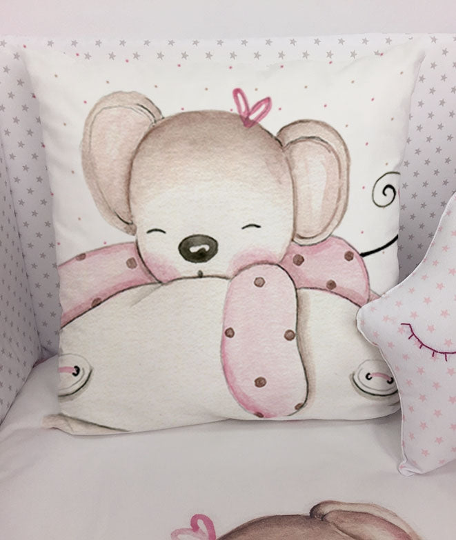 Cuscino per bambini personalizzato MOUSE ON PILLOW II