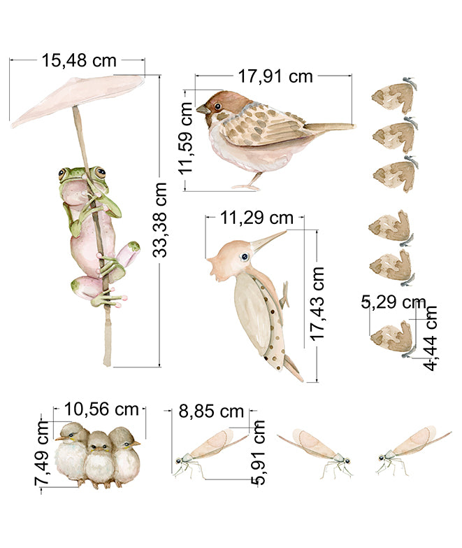 ANIMALITOS BOSQUE  Pack vinilo