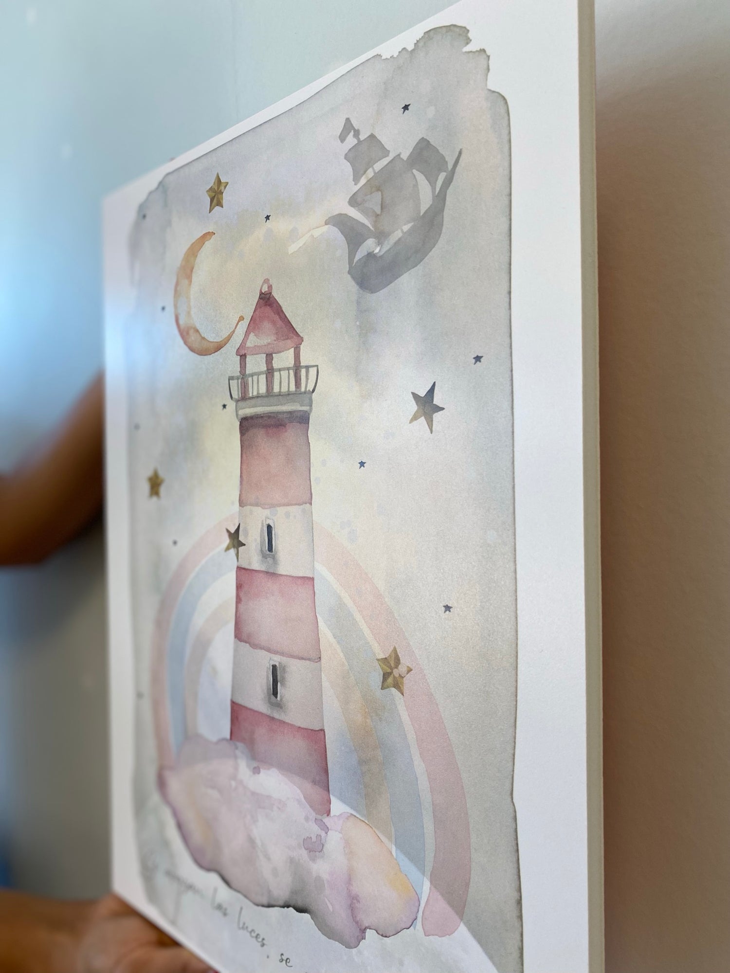 TERRA ARCOBALENO Confezione di quadri per bambini personalizzati – MONDO  Kids & Home