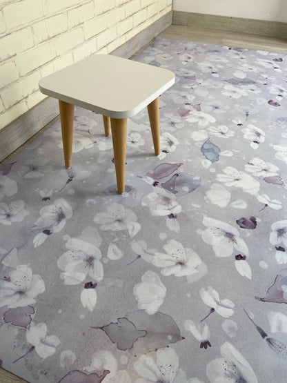 STK ALMENDRO EN FLOR GRIS Alfombra  200x125 cm