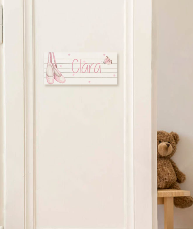 BALLET SNEAKERS Foam door plate