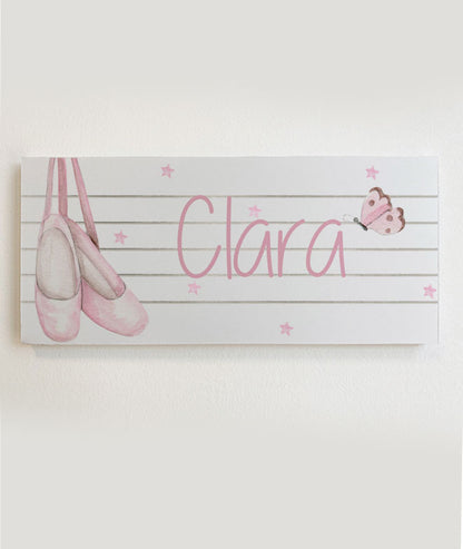 BALLET SNEAKERS Plaque de porte en mousse