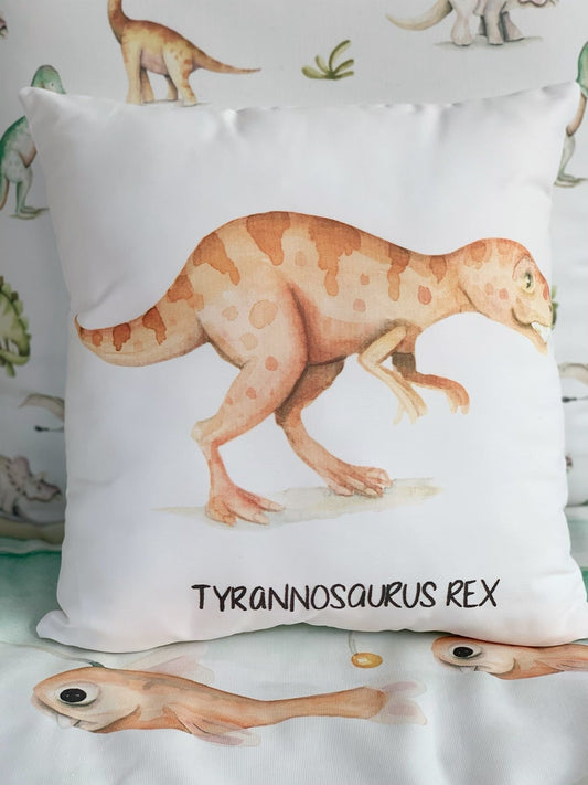 Cojín infantil personalizado DINO TYRANNOSAURUS