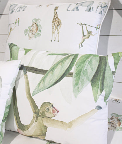 Coussin enfant personnalisé SINGES