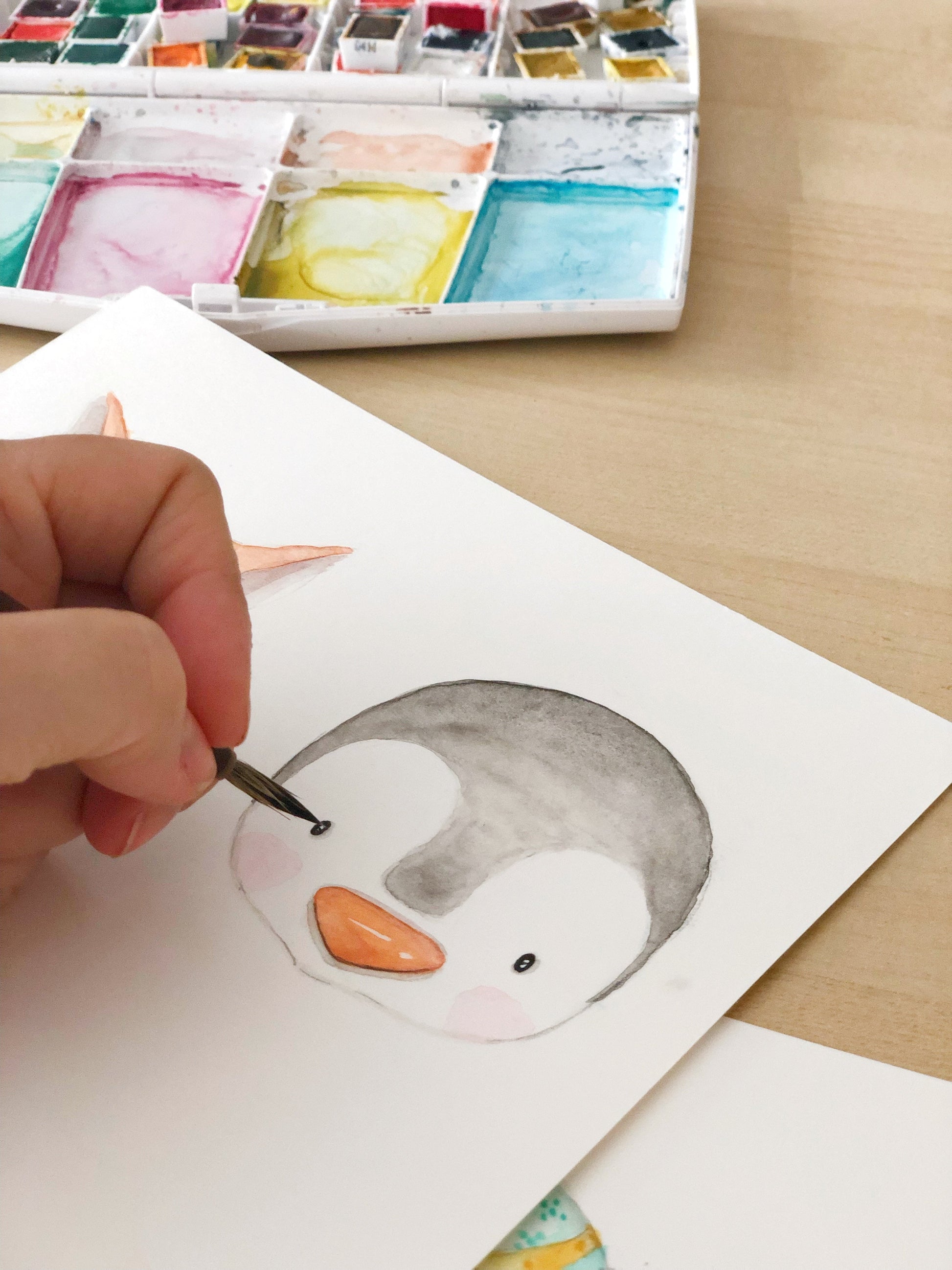 PINGU Peinture personnalisée pour enfants – MONDO Kids & Home