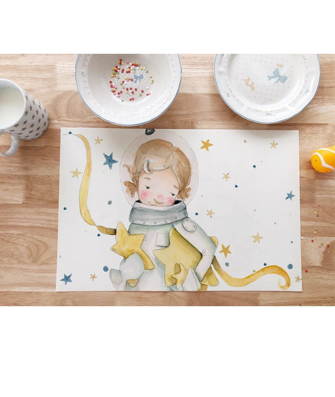 Set de table enfant ASTRONAUTE II