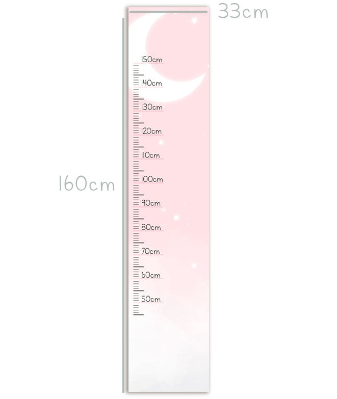 Compteur personnalisé "Nuages roses & étoiles"