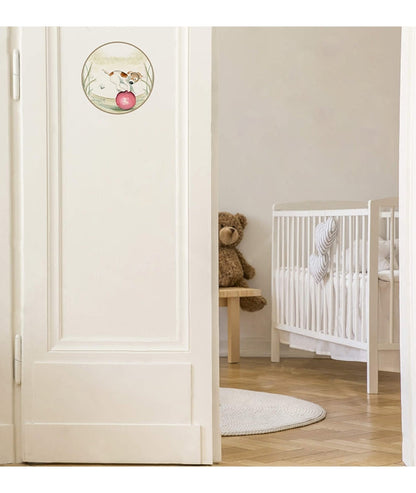 Plaque de porte en vinyle PUPPY