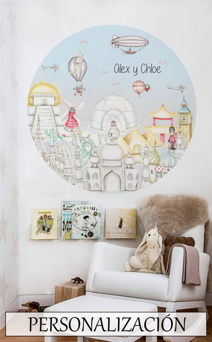 MAPA MUNDI TRAVEL Ventana mágica infantil