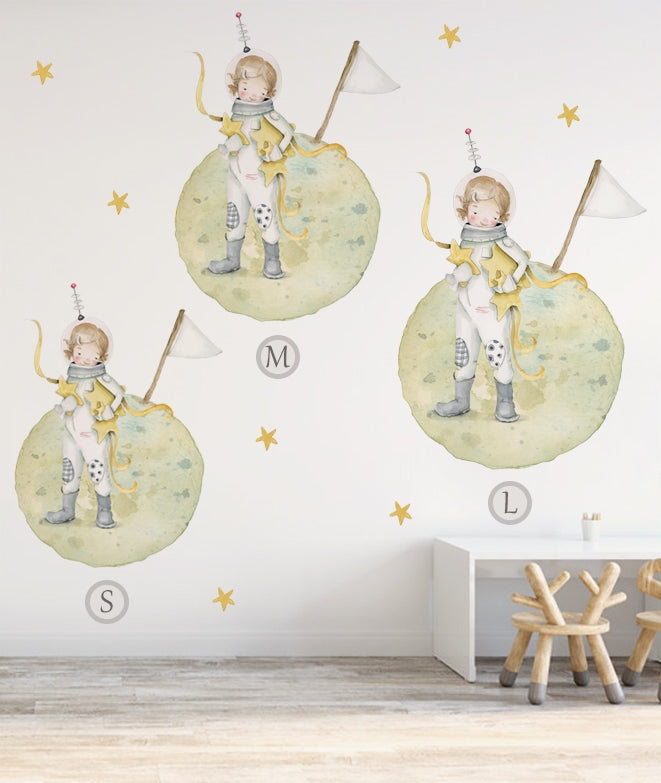 ASTRONAUTA I Vinilo infantil personalizable