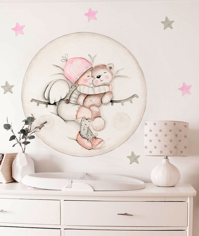 DREAMS LUNA ROSA  Vinilo infantil